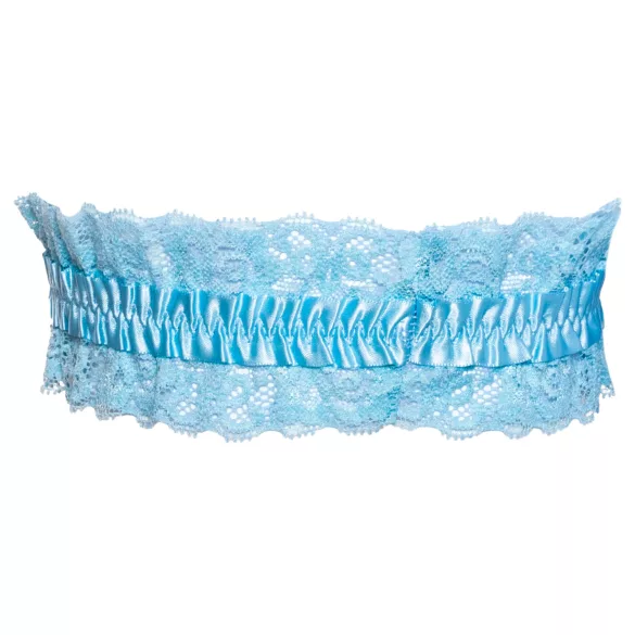Cottelli - blauw bruidskousenband (S-L)
