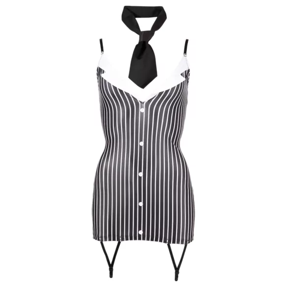 Cottelli - gestreepte secretaressekostuum - XL
