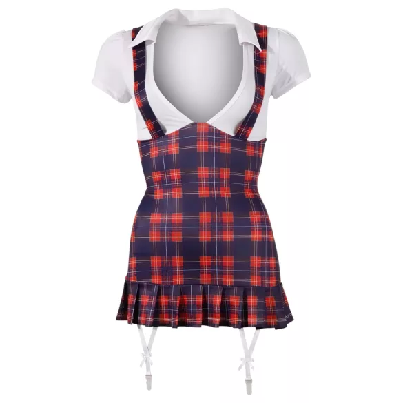 Cottelli - Schoolgirl kostuum - Geruit - Verkleedjurk - M