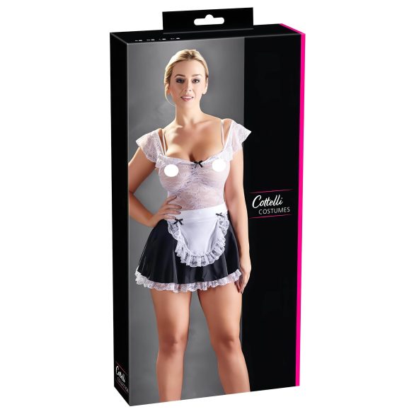 Cottelli - Kant en kokette kamermeisje outfit - XL