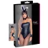 Cottelli - bunny kostuum - glanzend, sexy konijnenset - 5-delig - XL
