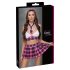 Cottelli - Schattige leerlinge outfitset (roze)