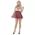 Cottelli - schoolmeisje kostuum - rood wit - verkleedkleding - M