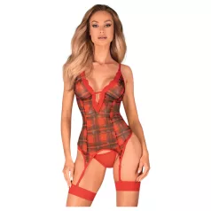 Obsessive Jollymore - kerstlingerie set - XL/XXL