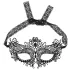 Cottelli - Oogmasker - Geborduurd kantlook - Zwart