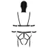 Bad Kitty - lingerie set met masker - zwart