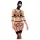 Bad Kitty - lingerie set met masker - zwart - M