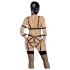 Bad Kitty - lingerie set met masker - zwart - M