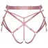 Bad Kitty - harnas met ketting en string (roze)
