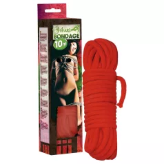 Shibari Rope - bondage touw (10 m, rood)