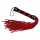 Bad Kitty - zweepje - suede - rood