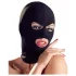 Bad Kitty - fetish masker met mond- en oogopening - zwart
