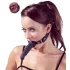 Fetish - mondknevel met dildo - zwart