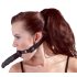 Fetish - mondknevelaar met dildo (zwart)