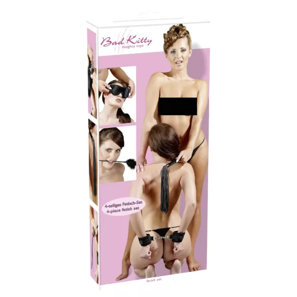 Bad Kitty - Fetish set - zwart