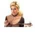 Bad Kitty - hartvormige halsband met metalen ketting (zwart)