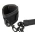 Fetish - kunstlederen bondage stangenset (6-delig) - zwart
