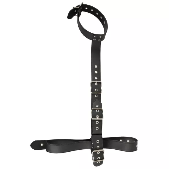 Vegan Fetish - handboeien set - achter de rug - zwart