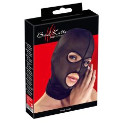 Bad Kitty - orale maskermasker - mesh - zwart