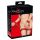 Bad Kitty - Handboeien met dijenbanden set (rood)