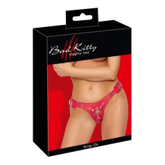 Bad Kitty - strap-on slip - rood