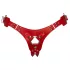 Bad Kitty - onderstuk voor strap-on-producten (rood)