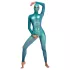 Beasty Suits Reptiloid Roleplay - reptielen-rollenspelkostuum met masker (groen) - L/XL
