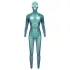 Beasty Suits Reptiloid Roleplay - reptielen-rollenspelkostuum met masker (groen) - L/XL