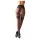Cottelli - open panty kousen - exclusief patroon - zwart - 5
