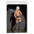 Cottelli - open kruis panty - zwart - 3
