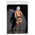 Cottelli - sexy open kousen (zwart) - 4
