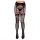 Cottelli Legwear - zwarte hold-ups met open kruis (S-L)