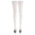 Cottelli - Satijnen hold-up kousen (wit)