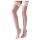 Cottelli - Satijnen hold-up kousen (wit) - 2/M