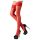 Cottelli - Satijnen hold-up kousen (rood) - 4/L