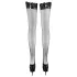 Cottelli - Net panty - vetersluiting kanten details