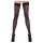 Cottelli Legwear - hold-up kousen - panterprint - zwart - 5