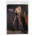 Cottelli - Sex panty met golvend patroon - zwart - M