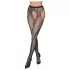 Cottelli Legwear - open jarretkous - glanzend - zwart (S-L)