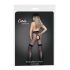 Cottelli - Opengewerkte Kousen met Nette Details (Zwart) - 4