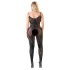 NO:XQSE - Catsuit - Kant - Zwart