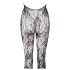 NO:XQSE - Kanten jumpsuit met pareldecoratie