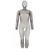 Mandy Mystery - zwart net catsuit met masker, volledige lichaamsbedekking (S-L)