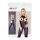NO:XQSE - open catsuit met halternek - zwart - S-L