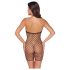 Cottelli - Open body met netstof (zwart) - S-L