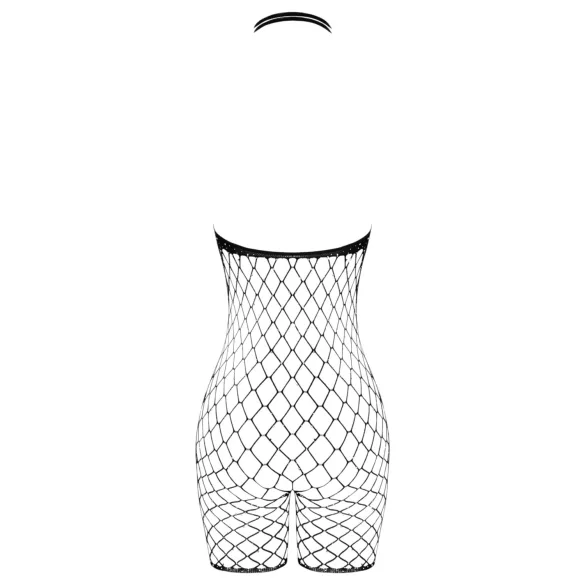 Cottelli - zwarte netstof open body (S-L)