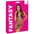 Cottelli - zwarte netstof open body (S-L)