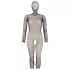 Cottelli Fantasy - masker met open zwart net catsuit (S-L)