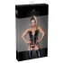 Noir - bustier met jarretels - kant - zwart - XL
