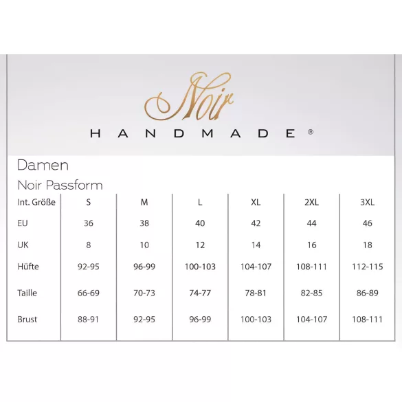 Noir - bustier met jarretels - kant - zwart - XL